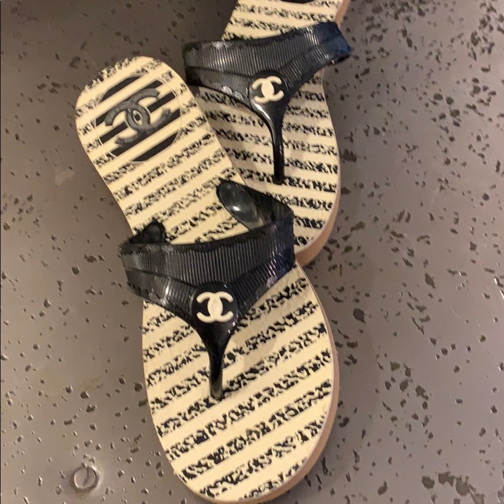 Chanel Flip Flops